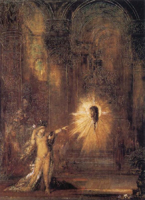 Gustave Moreau The Apparition oil painting image